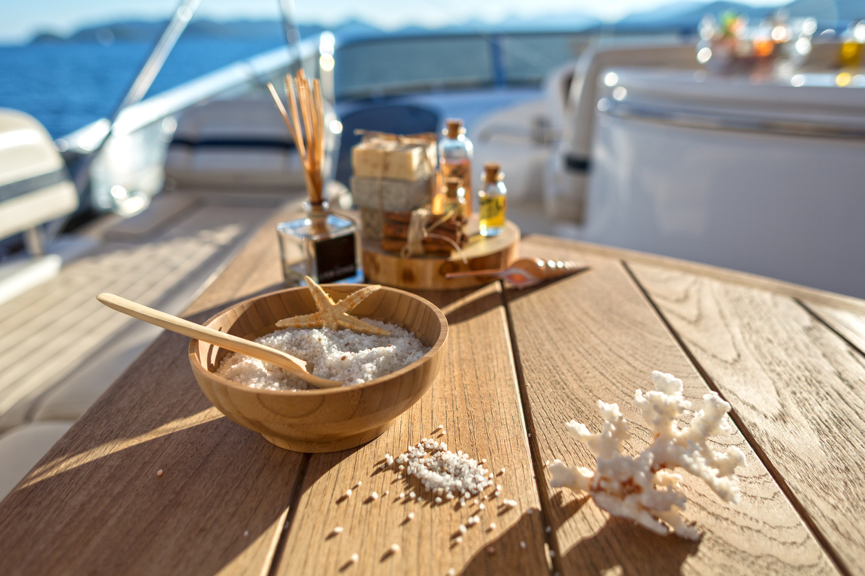 Massage on Yacht Spa Yacht Rental Charter add ons