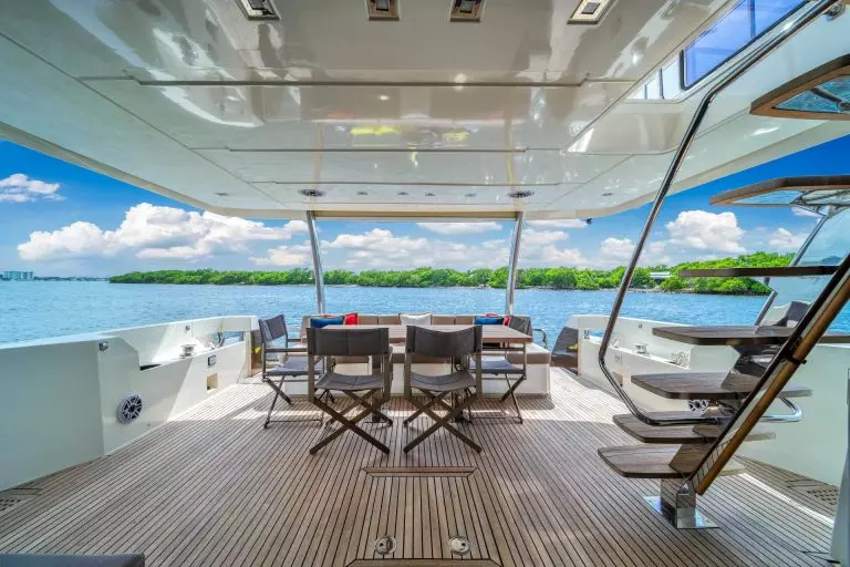 75' Prestige Oceana Fort Lauderdale Luxury Day Charter Rental Las Olas Bahia Mar FTL Yacht YachtLuxe