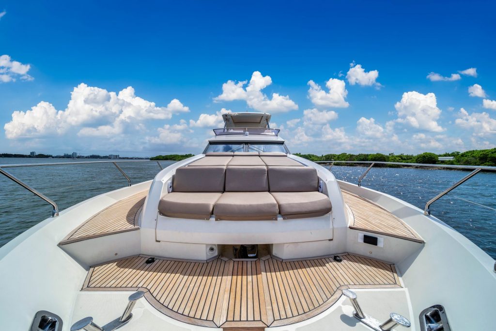 75' Prestige Oceana Fort Lauderdale Luxury Day Charter Rental Las Olas Bahia Mar FTL Yacht YachtLuxe