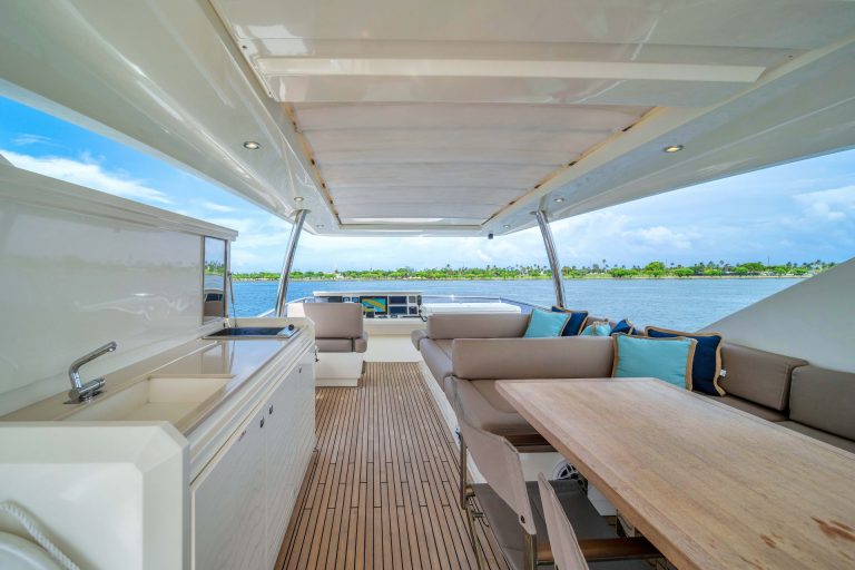 75' Prestige Oceana Fort Lauderdale Luxury Day Charter Rental Las Olas Bahia Mar FTL Yacht YachtLuxe