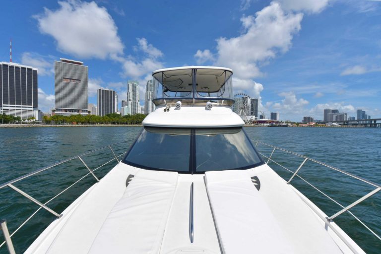 45 Meridian IRIS YachtLuxe Miami Luxury Yacht Charter Bayside Boat Rental Affordable South Beach