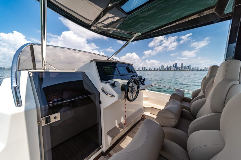 51 Capelli Tempest Miami Boat Rental Luxury Speedboat Bimini in a day The Bahamas Sandbar Fast Boat Rental Charter South Beach YachtLuxe