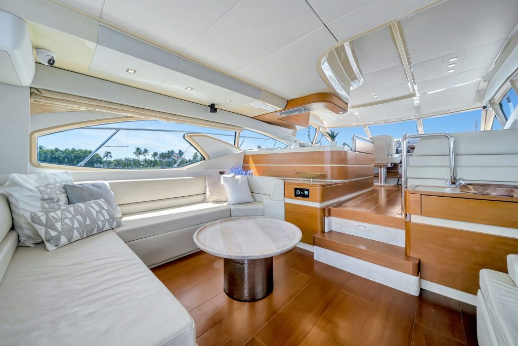 60 Azimut SUPREME II 2 YachtLuxe Miami Luxury Yacht Charter South Beach Bimini The Bahamas Waterslide