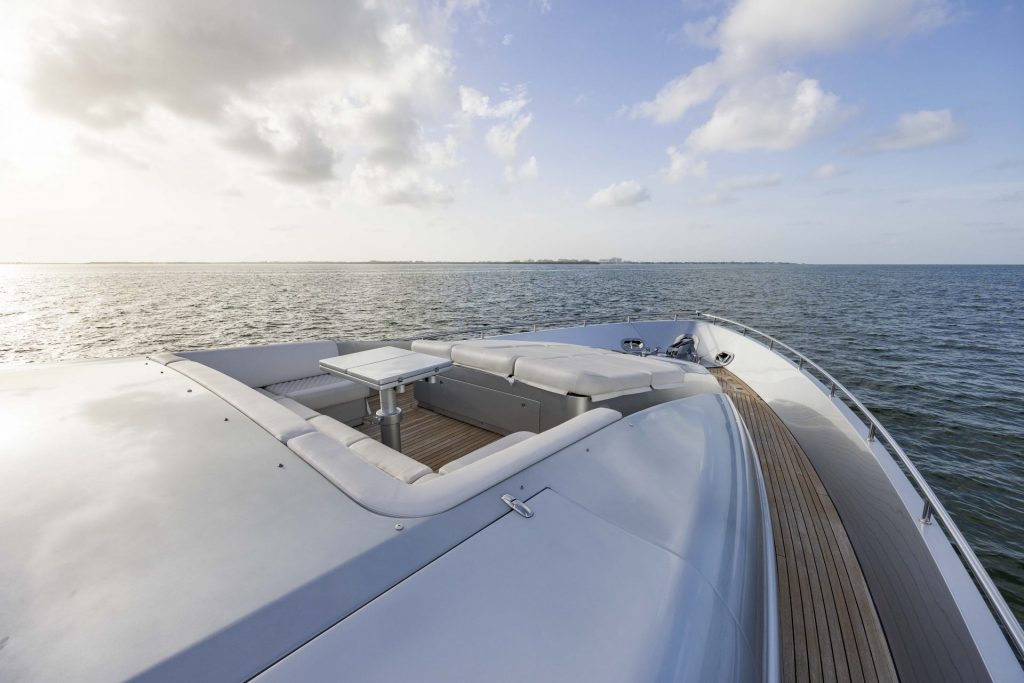 92' Pershing Jan J Arena Miami Luxury Yacht Rental South Beach Sunny Isles Charter YachtLuxe