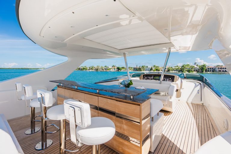 92 Riva Privilegio Miami Yacht Rental Luxury Term Charter Modern Yacht Coconut Grove Bimini The Bahamas Nassau Exumas