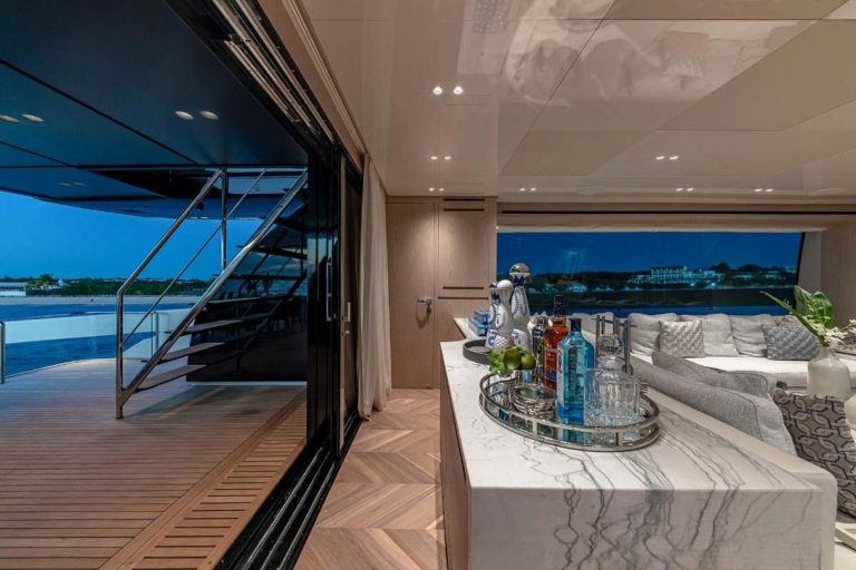 112' San Lorenzo_Another One_YachtLuxe- Luxury Yacht Charter Miami Boat Rental