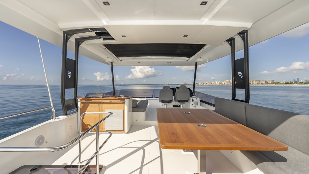 50' Fountaine Pajot MY6 Au Natural Miami Luxury Catamaran Yacht Rental Modern Charter South Beach Brickell Edgewater