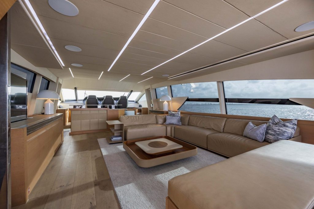 92' Pershing Jan J Arena Miami Luxury Yacht Rental South Beach Sunny Isles Charter YachtLuxe