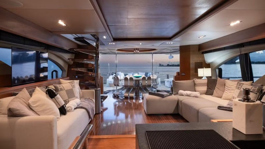 100 Azimut Leonardo Intervention Miami Yacht Rental Luxury Term Charter Sunny Isles Aventura Turnberry Bimini The Bahamas YachtLuxe 