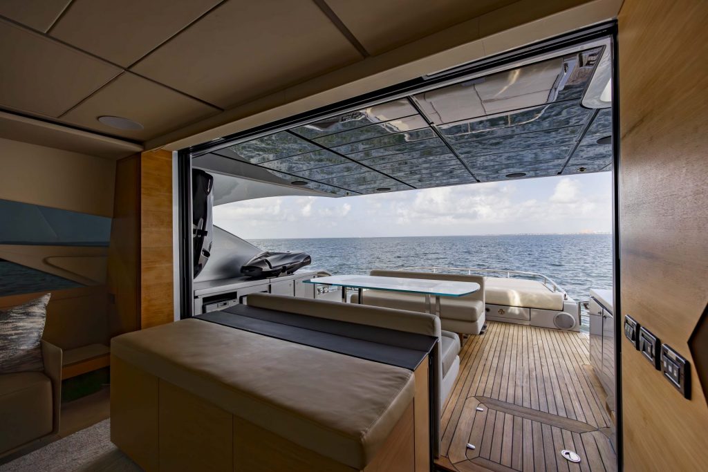 92' Pershing Jan J Arena Miami Luxury Yacht Rental South Beach Sunny Isles Charter YachtLuxe