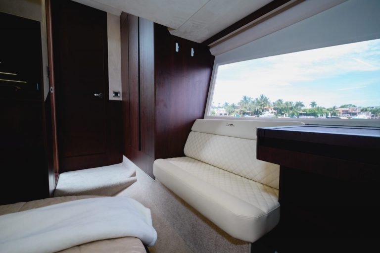 45 Galeon HTS 425 Kira Miami Luxury Day Charter Brickell South Beach Yacht Rental