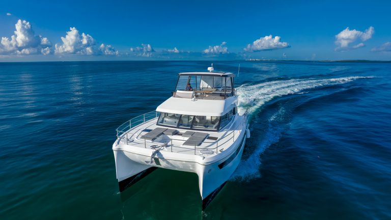 50' Fountaine Pajot MY6 Au Natural Miami Luxury Catamaran Yacht Rental Modern Charter South Beach Brickell Edgewater