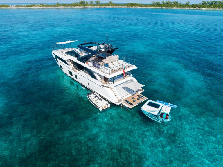 1 88' 27m Azimut Grande Compass Metri Miami Nassau Bimini Exumas Day Term Multiday Charters and Rentals