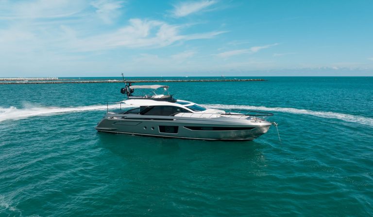 80' Azimut S8 Modern Luxury Yacht Rental Miami Beach Bimini Day Trip Nassau Bahamas Term Charter