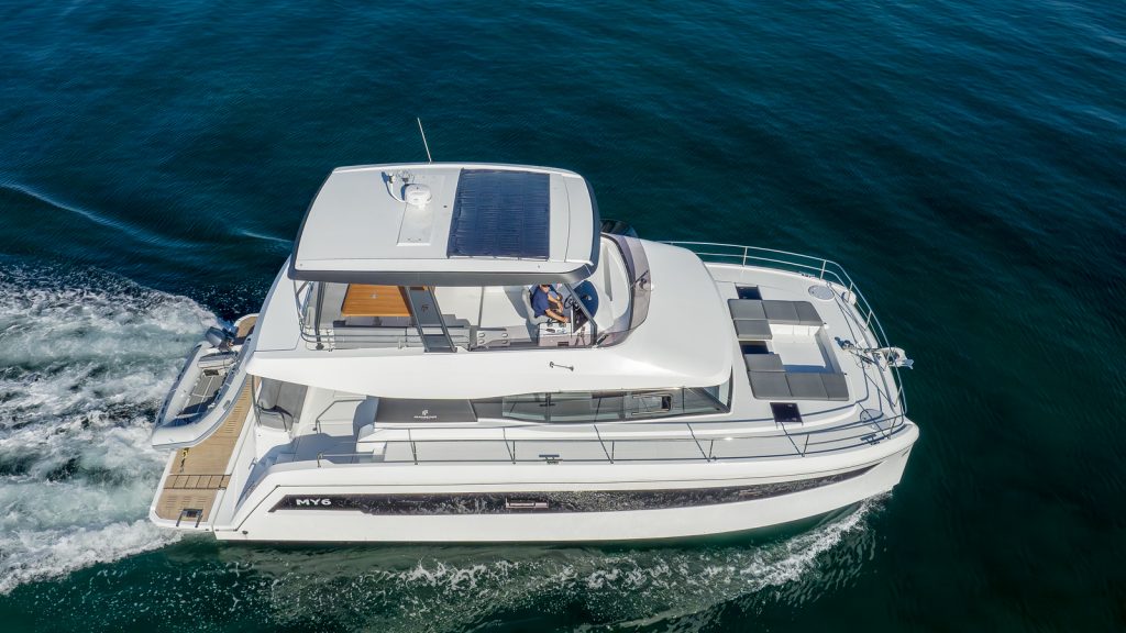 50' Fountaine Pajot MY6 Au Natural Miami Luxury Catamaran Yacht Rental Modern Charter South Beach Brickell Edgewater