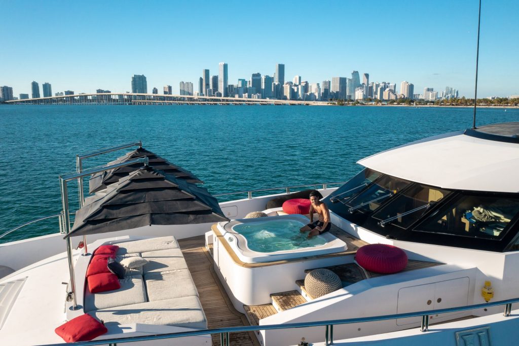 131 columbus LEUDIN I Super Yacht MIami Luxury Charter Day Party Nassau Mega Yacht Term CHarter BImini Exumas 