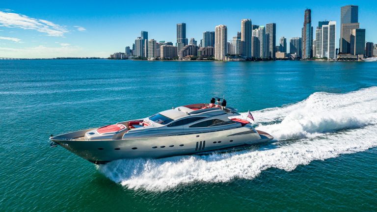 90 Pershing Regal Miami Luxury Yacht Rental Charter Bimini Rooster Tail Day Trip The Bahamas