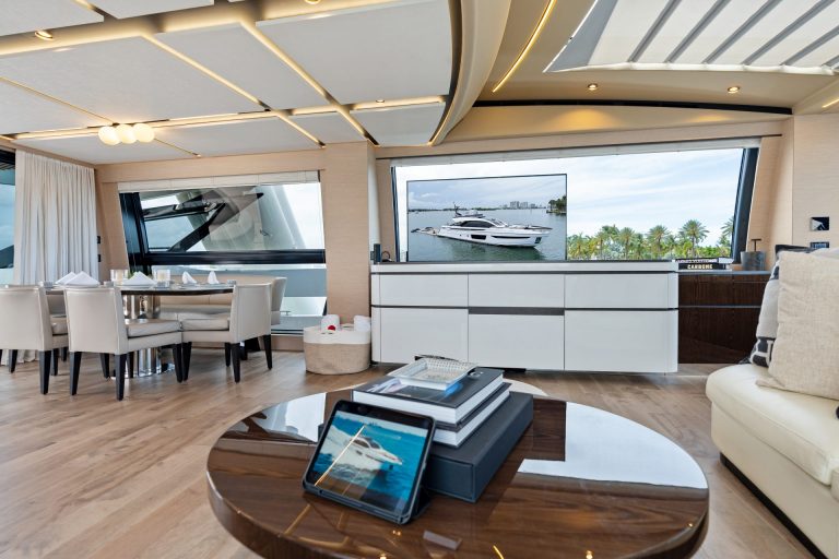 4' Azimut_Rosa_ Miami Luxury Modern_yacht rental charter
