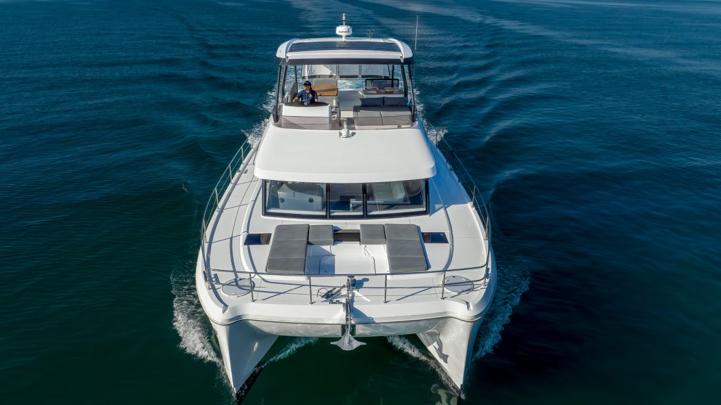 50' Fountaine Pajot MY6 Au Natural Miami Luxury Catamaran Yacht Rental Modern Charter South Beach Brickell Edgewater