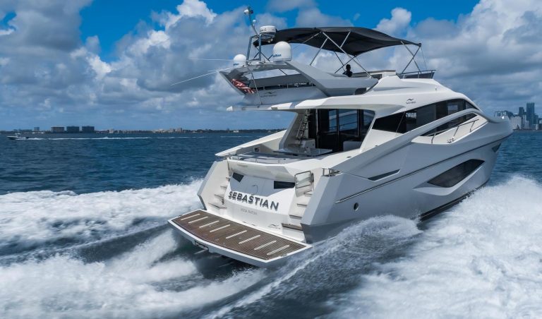 65 Numarine Sebastian Luxury Miami Yacht Rental Charter South Beach Brickell