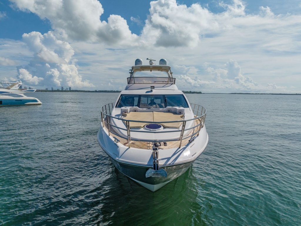 60 Azimut SUPREME II 2 YachtLuxe Miami Luxury Yacht Charter South Beach Bimini The Bahamas Waterslide