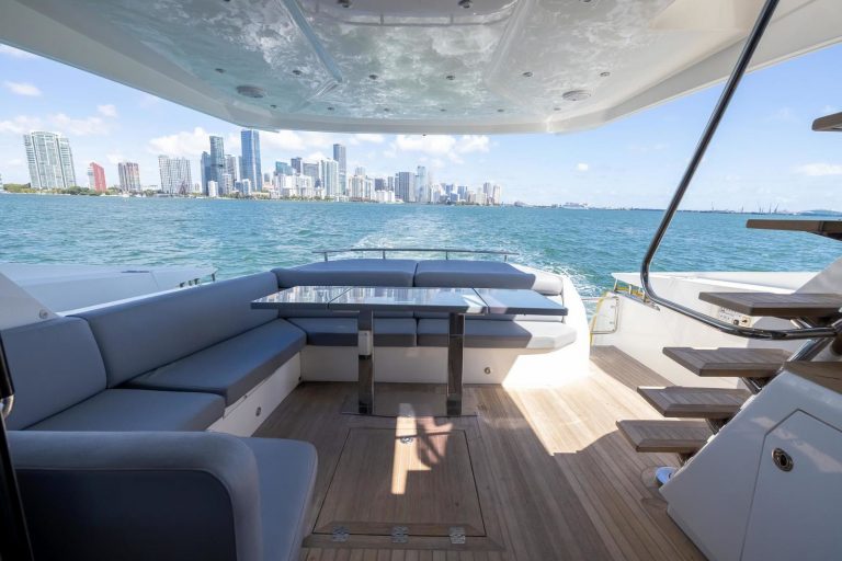 65 Numarine Sebastian Luxury Miami Yacht Rental Charter South Beach Brickell