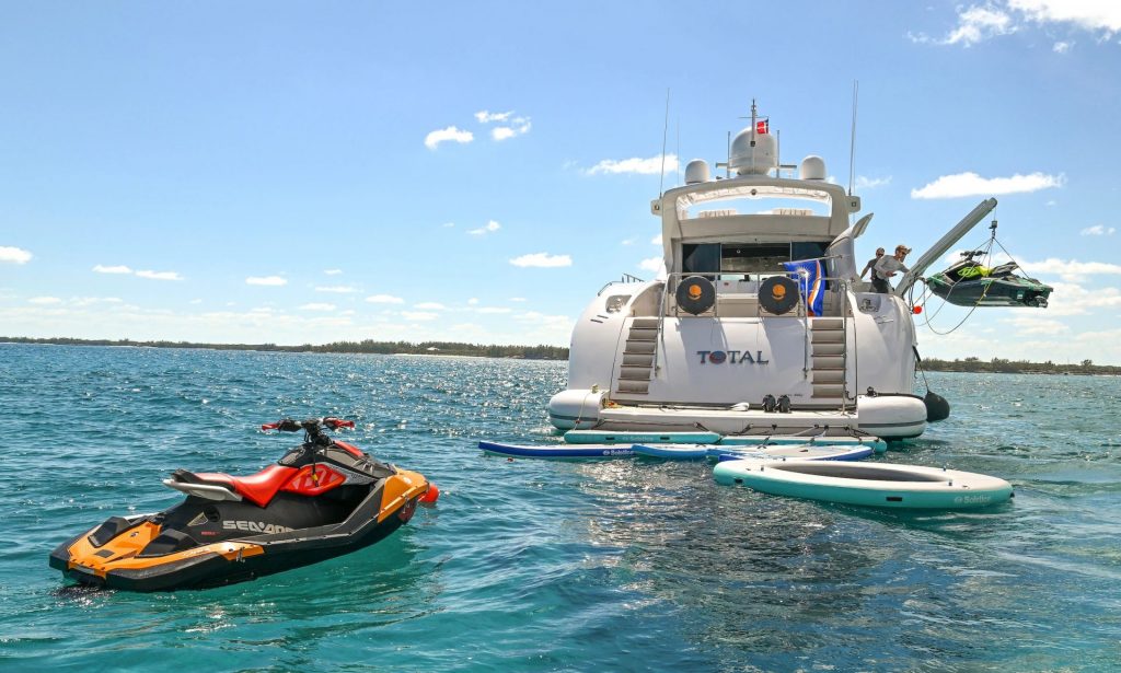 108' Mangusta Overmarine TOTAL Miami Nassau Bimini Carribean Day Term Luxury Super Mega Yacht Charter and rentals