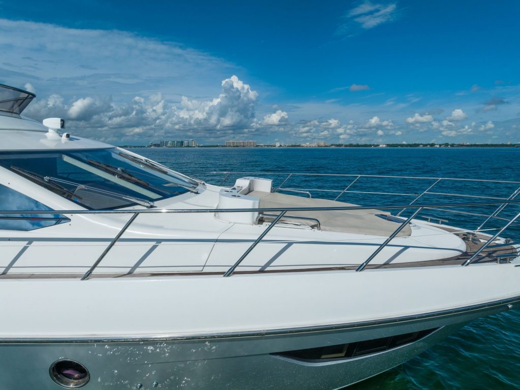 60 Azimut SUPREME II 2 YachtLuxe Miami Luxury Yacht Charter South Beach Bimini The Bahamas Waterslide