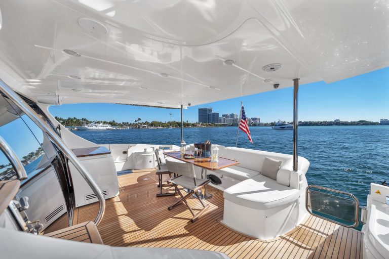 5 70 Azimut Lupo II Luxury Miami Yacht Rental Sunny Isles Aventura The Bahamas Term Charter YachtLuxe