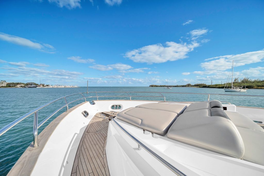 2 88 Princess Freedom Miami Yacht Rental Day Term South Beach Hottub Yacht Charter YachtLuxe