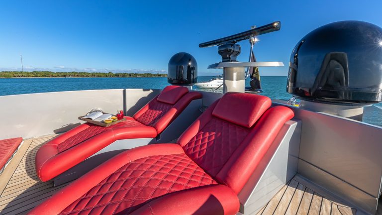 90 Pershing Regal Miami Luxury Yacht Rental Charter Bimini Rooster Tail Day Trip The Bahamas