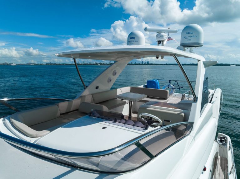 60 Azimut SUPREME II 2 YachtLuxe Miami Luxury Yacht Charter South Beach Bimini The Bahamas Waterslide