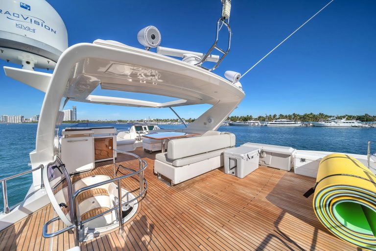 70 Azimut Lupo II 2 Luxury Miami Yacht Rental Sunny Isles Aventura Bimini The Bahamas Term Charter YachtLuxe