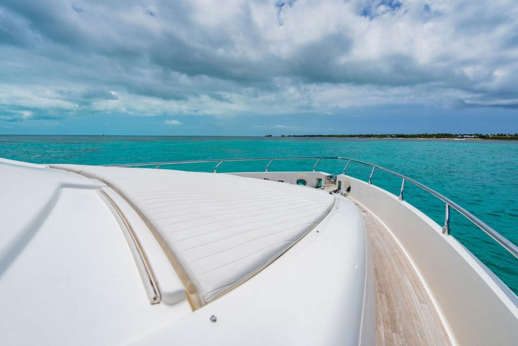 78 Ferretti KUDU Miami Day Luxury Yacht Rental Term Multiday Charter Bimini The Bahamas Modern YachtLuxe