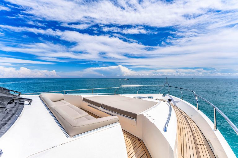 85 Princess Praying For Overtime Luxury Miami Yacht Charter Day Rental South Beach YachtLuxe