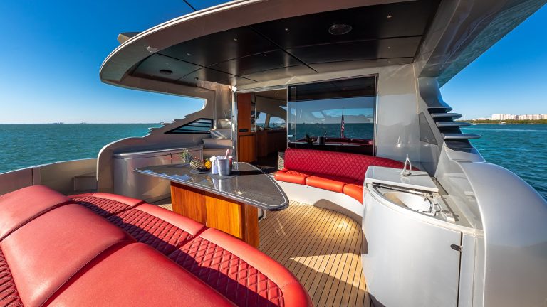 90 Pershing Regal Miami Luxury Yacht Rental Charter Bimini Rooster Tail Day Trip The Bahamas