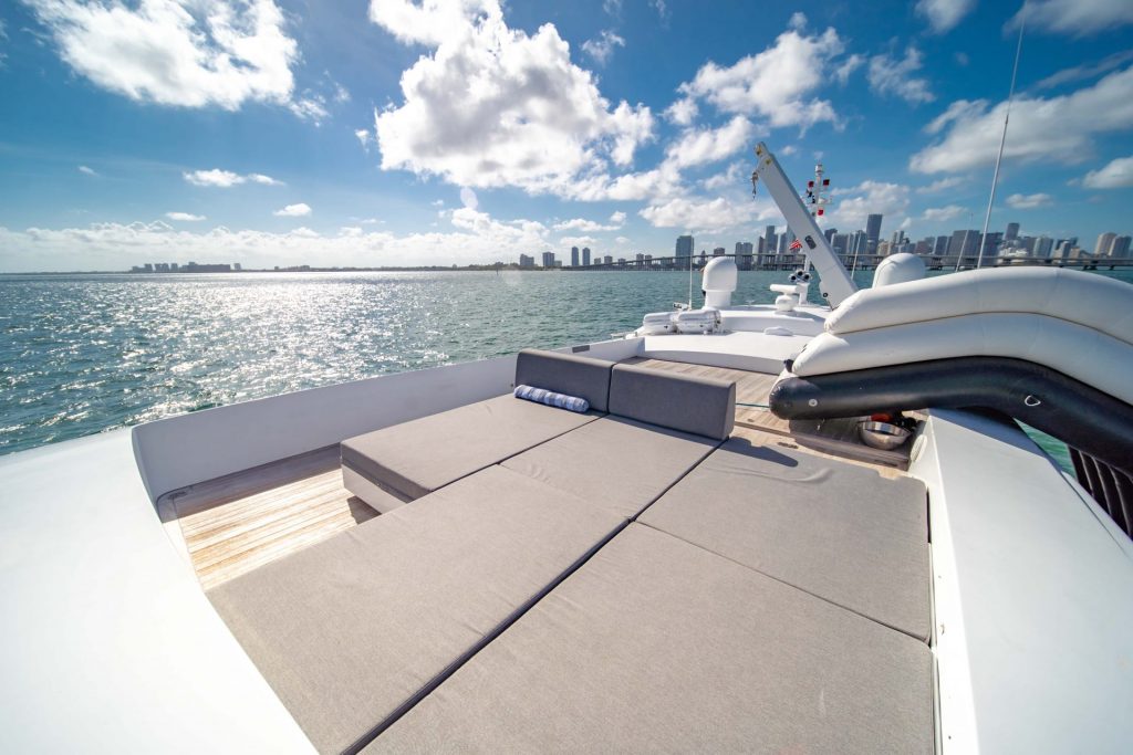 120 Tecnomar Double Shot Miami Yacht Rental Luxury Mega Super Yacht for Charter Miami The Bahamas Bimini