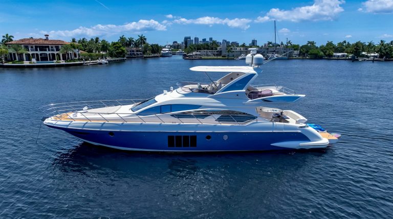 64 Azimut Third Wind Fort Lauderdale Yacht Charter Luxury Rental Las Olas Bahia Mar