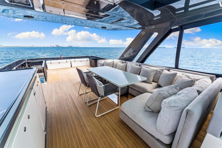 2019 78' Ferretti 780 Forever Young Fort Lauderdale Yacht Charter Luxury Rental YachtLuxe