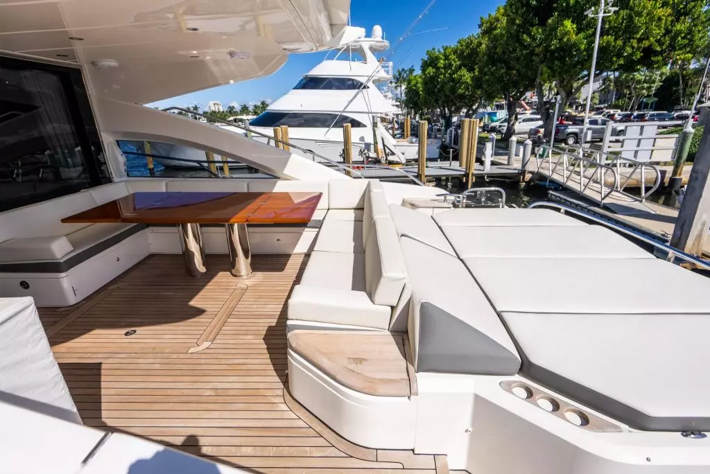 72 Princess Policy Limits Fort Lauderdale Luxury Day Charter YachtLuxe Bahia Mar las Olas Yacht Rental FTL 