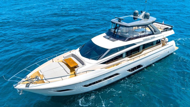 2019 78' Ferretti 780 Forever Young Fort Lauderdale Yacht Charter Luxury Rental YachtLuxe