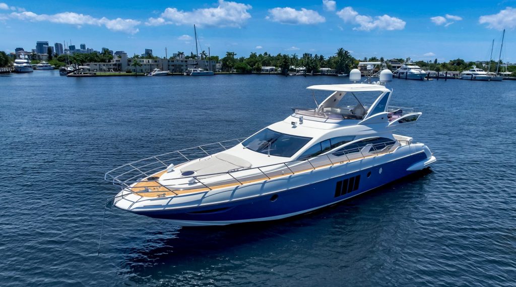 64 Azimut Third Wind Fort Lauderdale Yacht Charter Luxury Rental Las Olas Bahia Mar