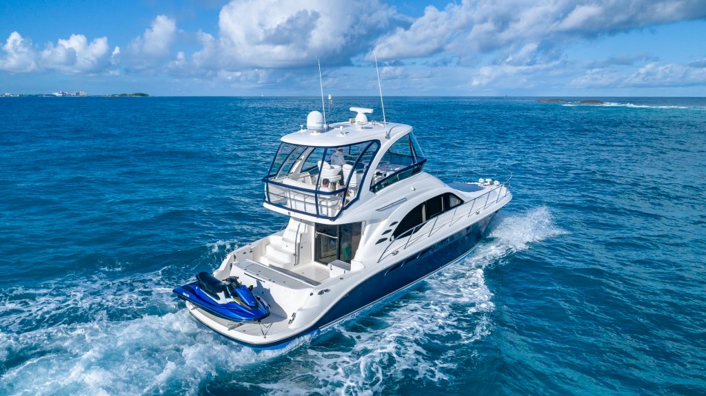 55' Sea Ray Nassau Day Charter Yacht Term Charter Paradise Island Pig Beach Rental The Bahamas YachtLuxe