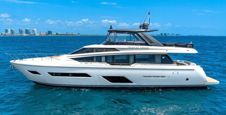 2019 78' Ferretti 780 Forever Young Fort Lauderdale Yacht Charter Luxury Rental YachtLuxe