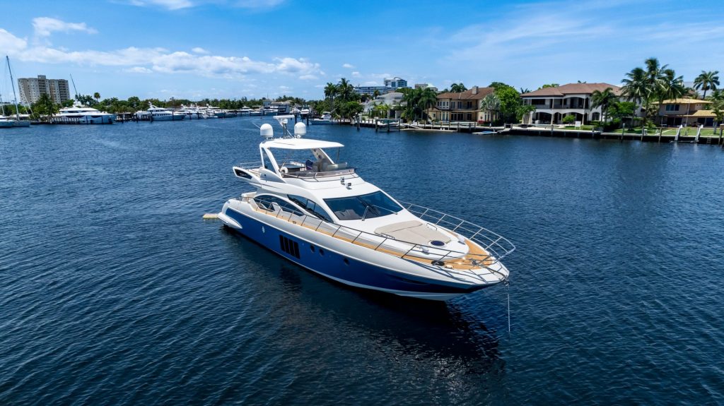 64 Azimut Third Wind Fort Lauderdale Yacht Charter Luxury Rental Las Olas Bahia Mar