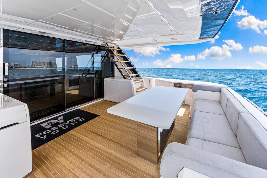 2019 78' Ferretti 780 Forever Young Fort Lauderdale Yacht Charter Luxury Rental YachtLuxe