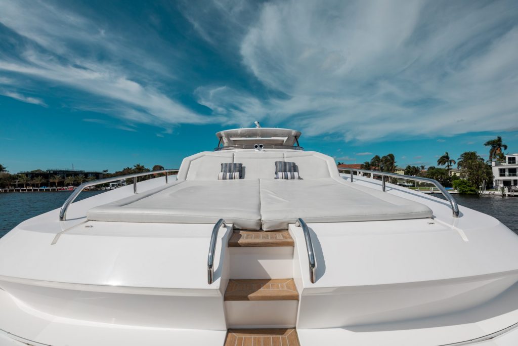 95 Sunseeker Mirracle Luxury Yacht Charter Fort Lauderdale Las Olas Bahia Mar Rental FTL YachtLuxe Bahamas Nassau Bimini 