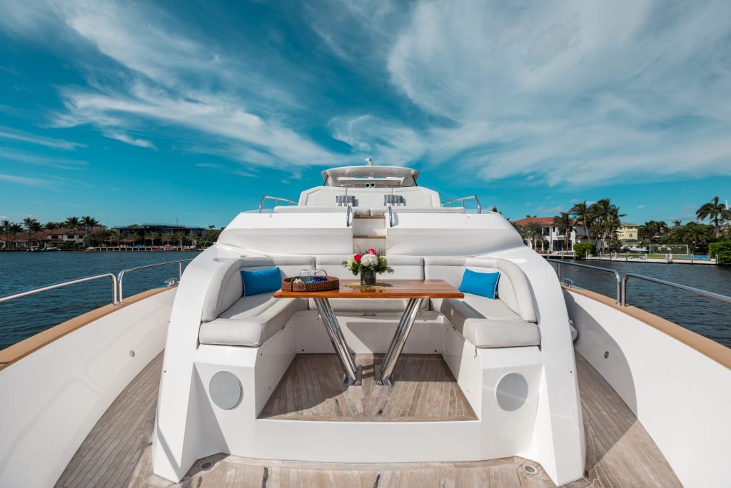 95 Sunseeker Mirracle Luxury Yacht Charter Fort Lauderdale Las Olas Bahia Mar Rental FTL YachtLuxe Bahamas Nassau Bimini 