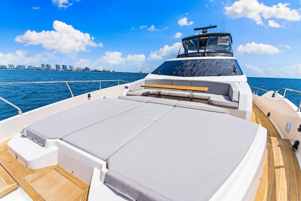 2019 78' Ferretti 780 Forever Young Fort Lauderdale Yacht Charter Luxury Rental YachtLuxe