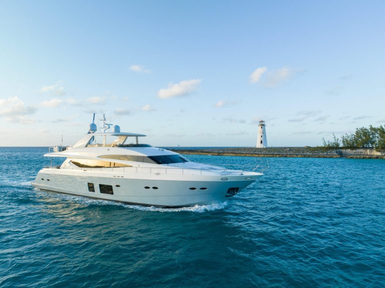 95 Princess Current $EA Sea Paradise Island Nassau Luxury Day Yacht Charter Rental Pig Beach YachtLuxe